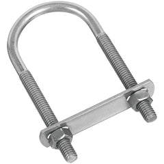 NATIONAL MARKER National Marker N222455 Stainless Steel Round U-bolt 5-pack