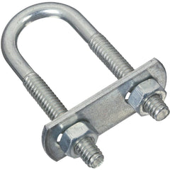 NATIONAL MARKER National Marker N222075 Zinc Round U-bolt Pipe Fastener