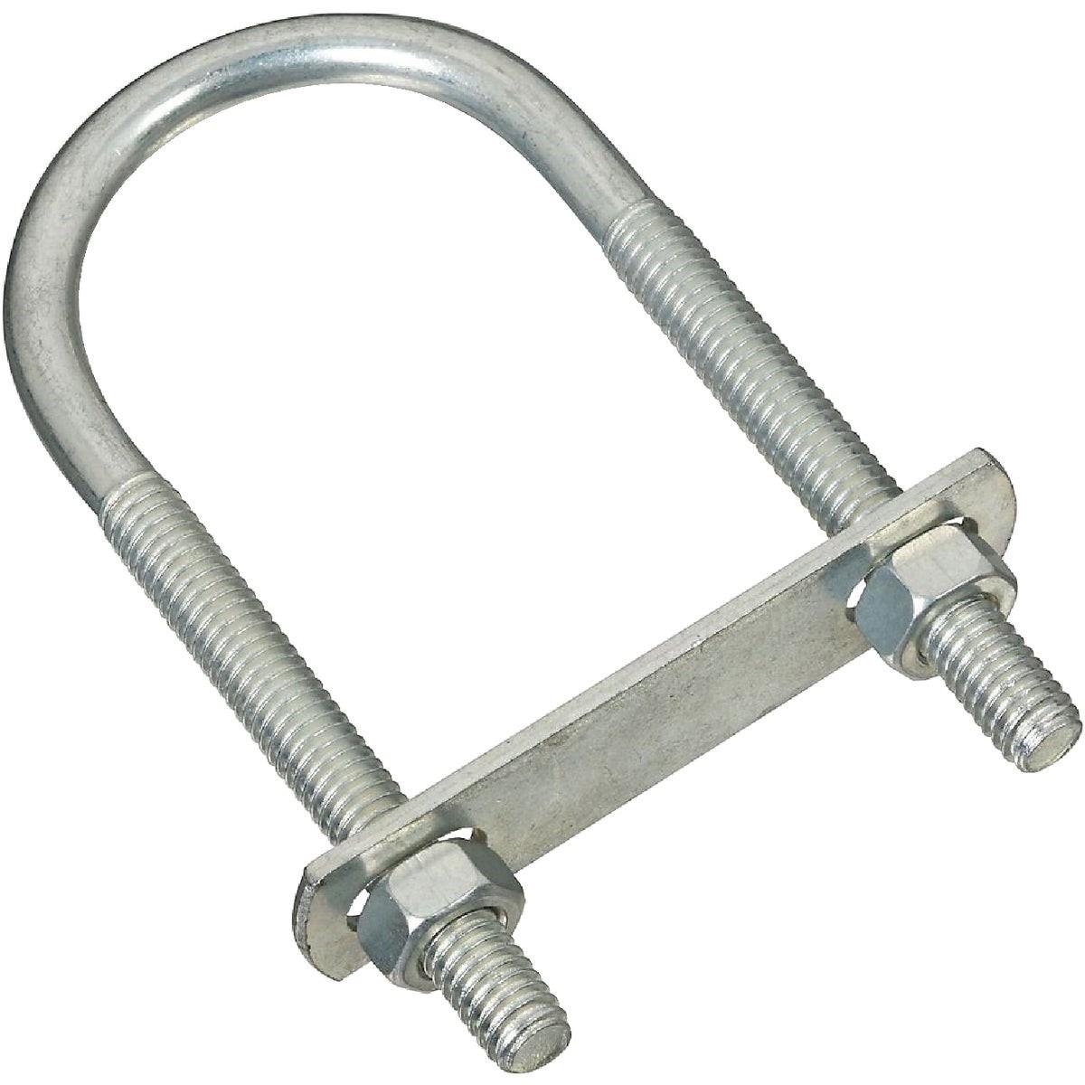 NATIONAL MARKER National Marker N222158 Zinc Round U-bolt Pipe Fastener