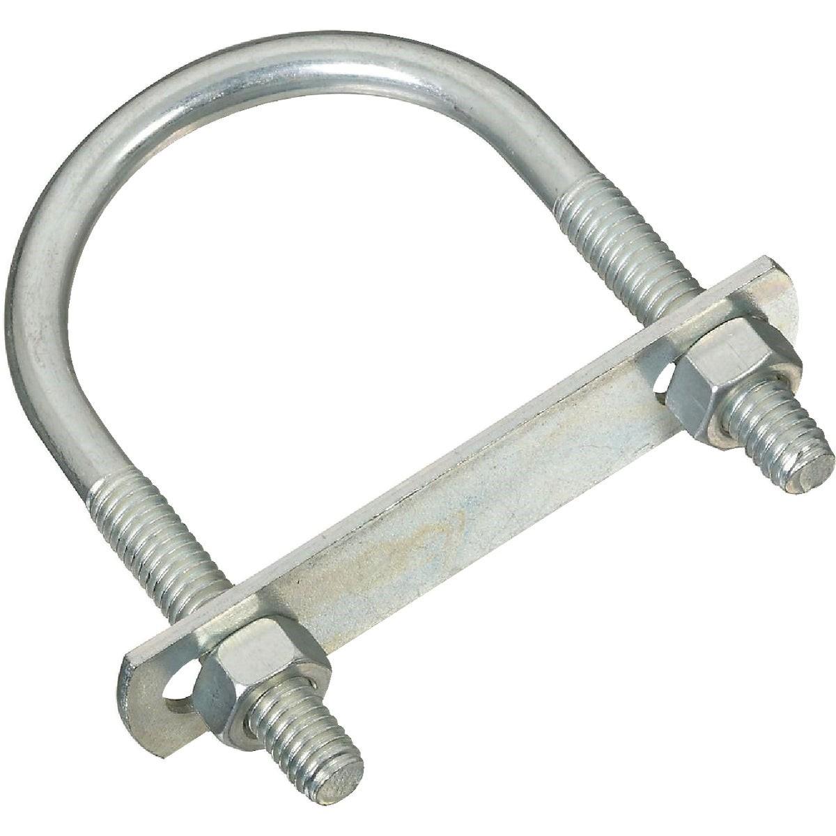 NATIONAL MARKER National Marker N222166 Zinc Round U Bolt 5/16x2x3-1/4 in