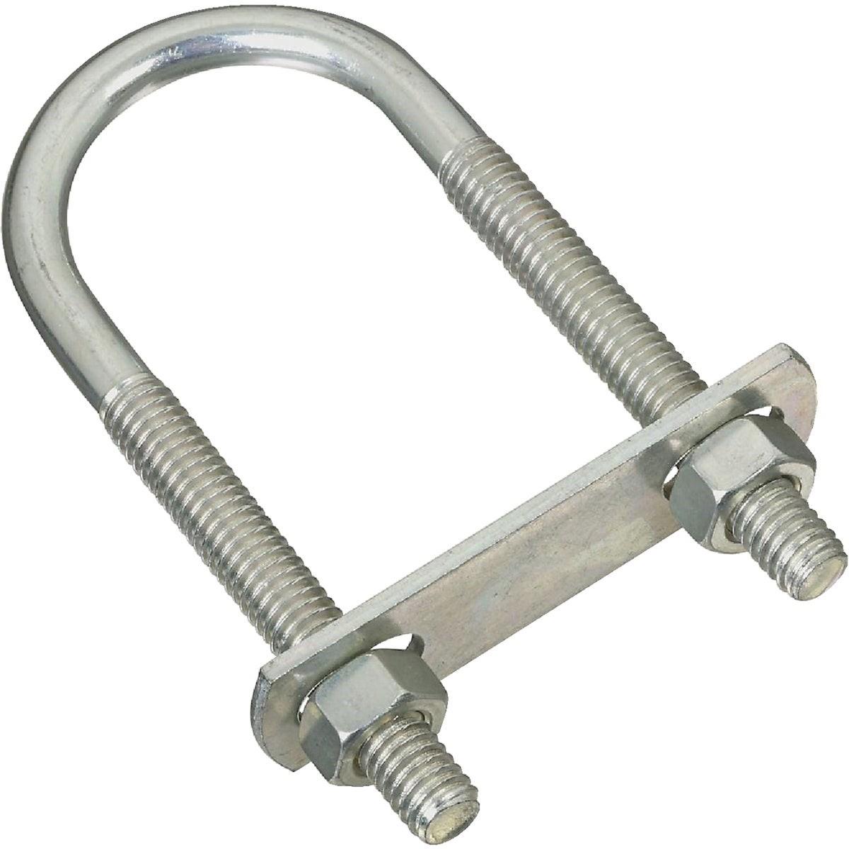NATIONAL MARKER National Marker N222133 Zinc Round U-bolt Pipe Fastener