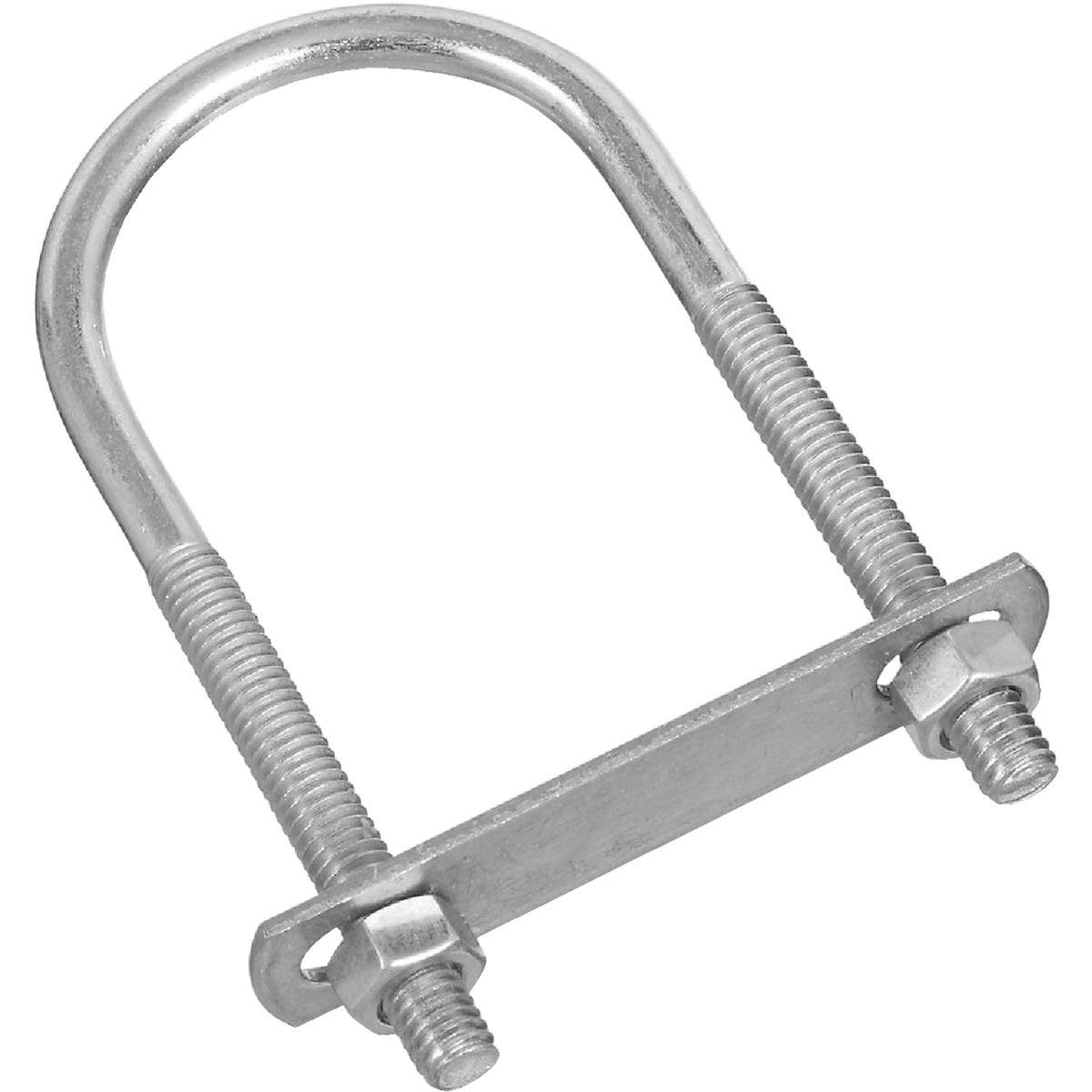 NATIONAL MARKER National Marker N222174 Zinc Round U Bolt 5/16x2x4-1/2 in