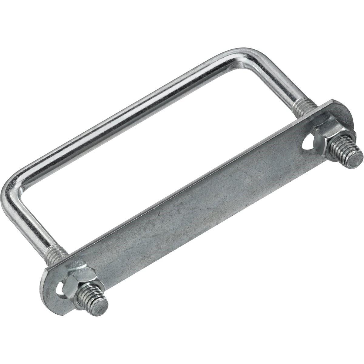 NATIONAL MARKER National Marker N222380 Zinc Square U-bolt 3/8 X 4 in
