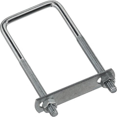 NATIONAL MARKER National Marker N222364 Square U-bolt Zinc Plated Steel