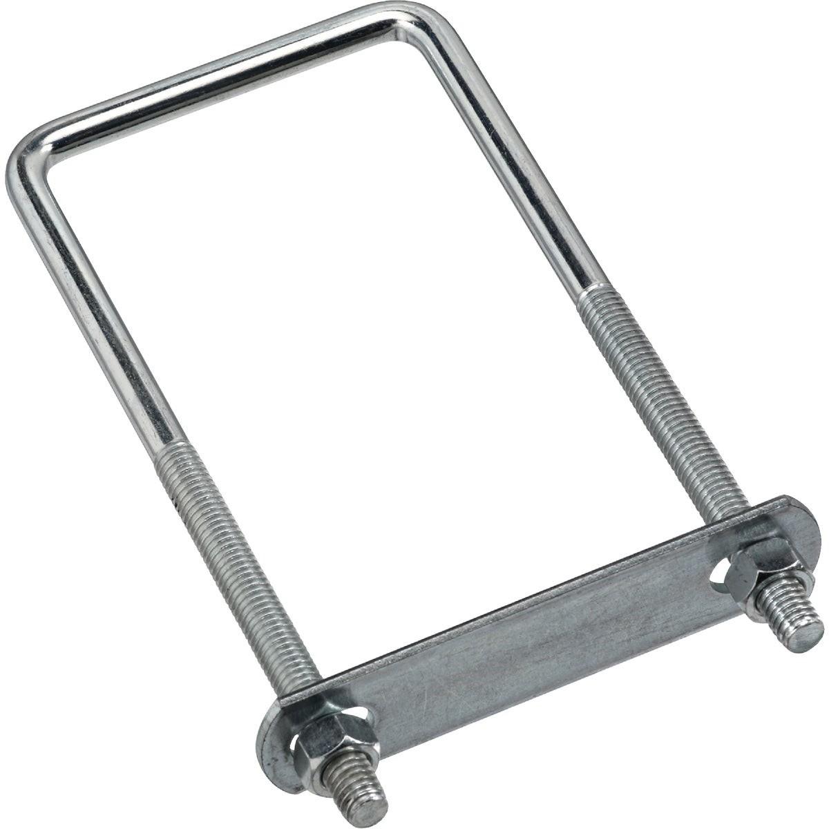 NATIONAL MARKER National Marker N222372 Zinc Square U Bolt 3/8x3x7