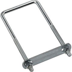 NATIONAL MARKER National Marker N222372 Zinc Square U Bolt 3/8x3x7