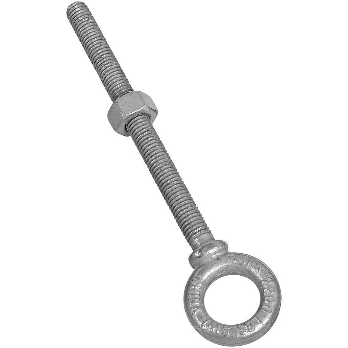 NATIONAL MARKER National Marker N245167 Galvanized Eye Bolt 0.5x6 in Hex Nut