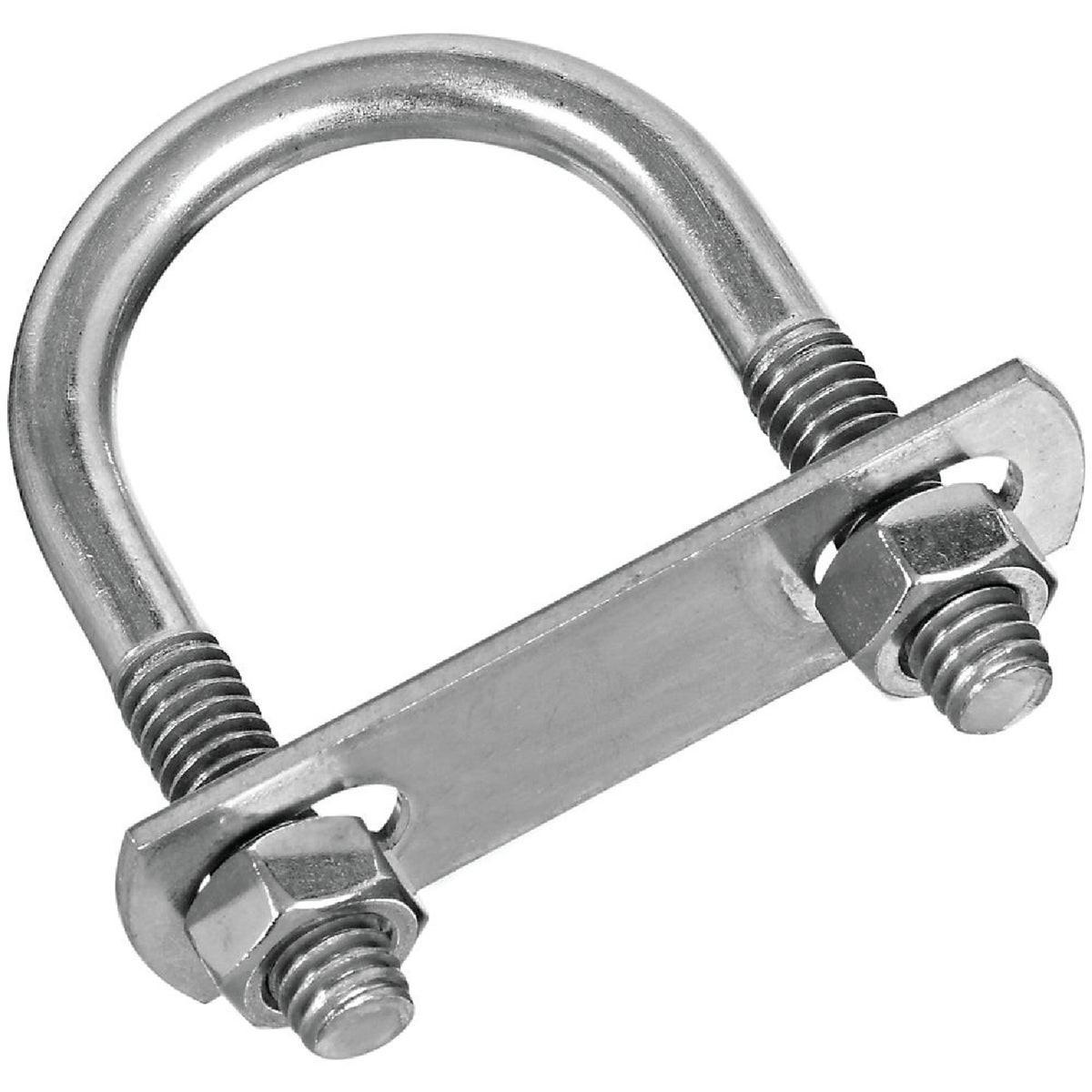 NATIONAL MARKER National Marker N222448 Stainless Steel Round U Bolt 5 Pack