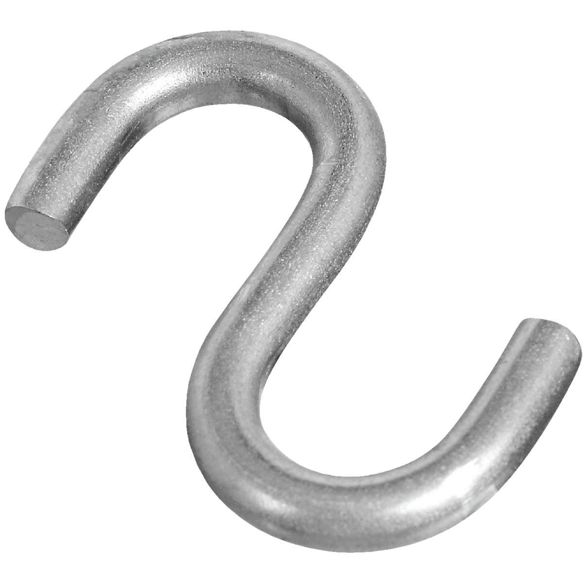 NATIONAL MARKER National Marker N233536 Heavy Open S Hook Stainless Steel