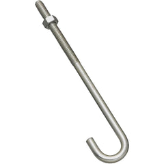 NATIONAL MARKER National Marker N232934 Zinc Plated J Bolt 5/16 X 7 in