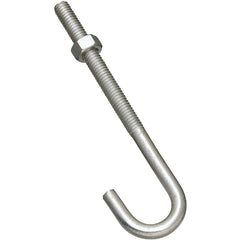 NATIONAL MARKER National Marker N232926 Zinc-plated J Bolt 5/16 X 5 Inch