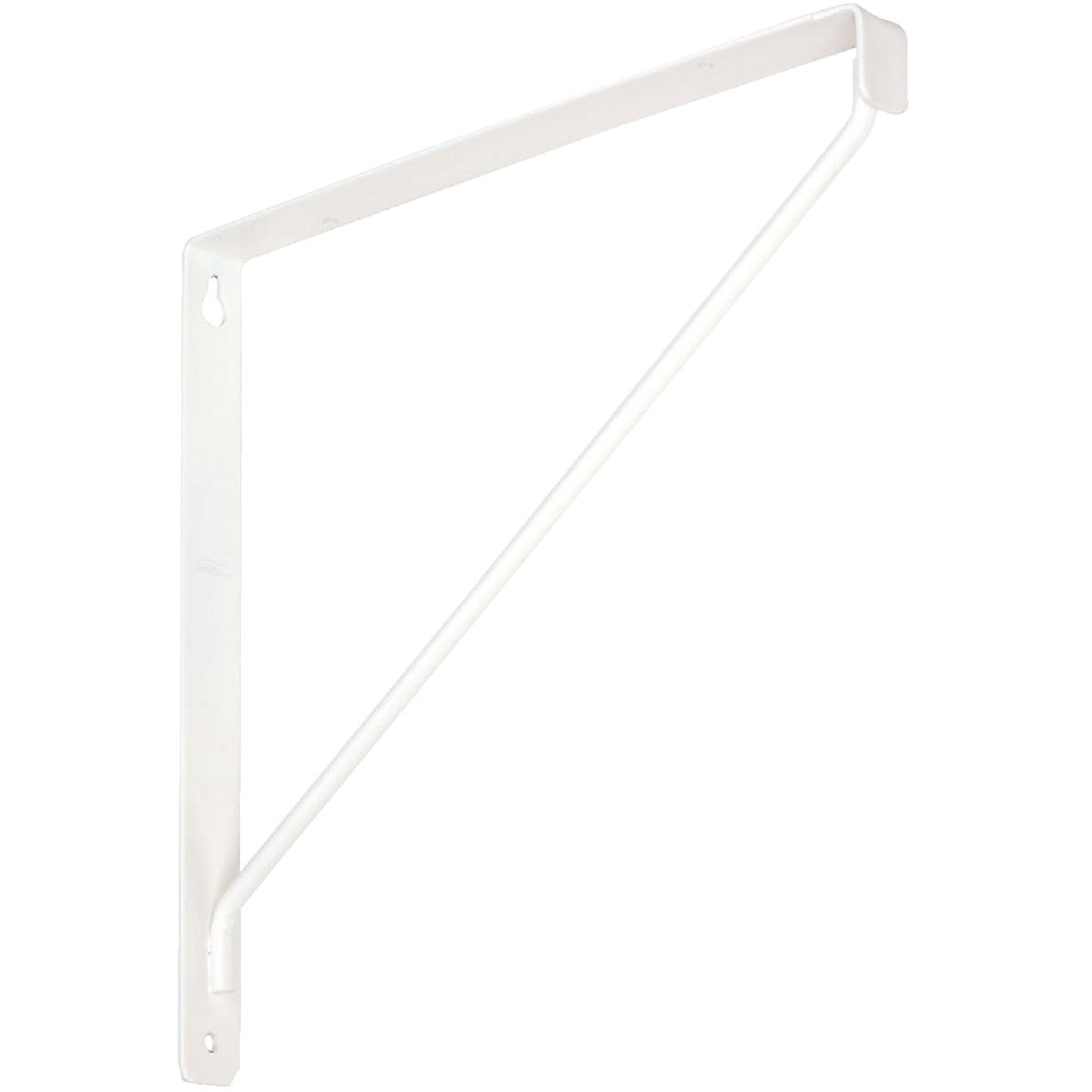 NATIONAL MARKER National Marker N234401 White Steel Shelf Bracket