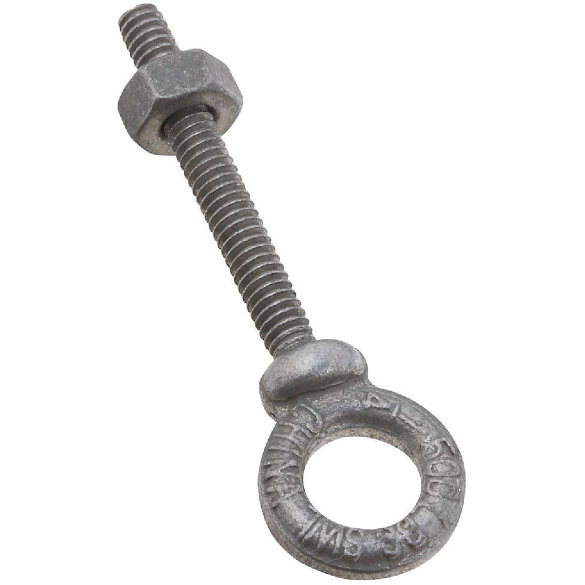 NATIONAL MARKER National Marker N245076 Galvanized Eye Bolt 1/4 X 2 in