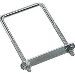 NATIONAL MARKER National Marker N245027 Square U-bolt Zinc Plated Steel