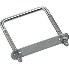 NATIONAL MARKER National Marker N245001 Zinc Square U Bolt 3/8x3-5/8x5