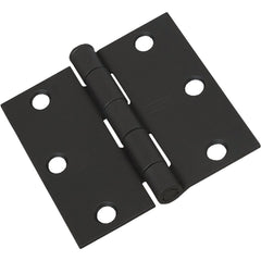 NATIONAL MARKER National Marker N241182 Square Corner Door Hinge 3 Inch