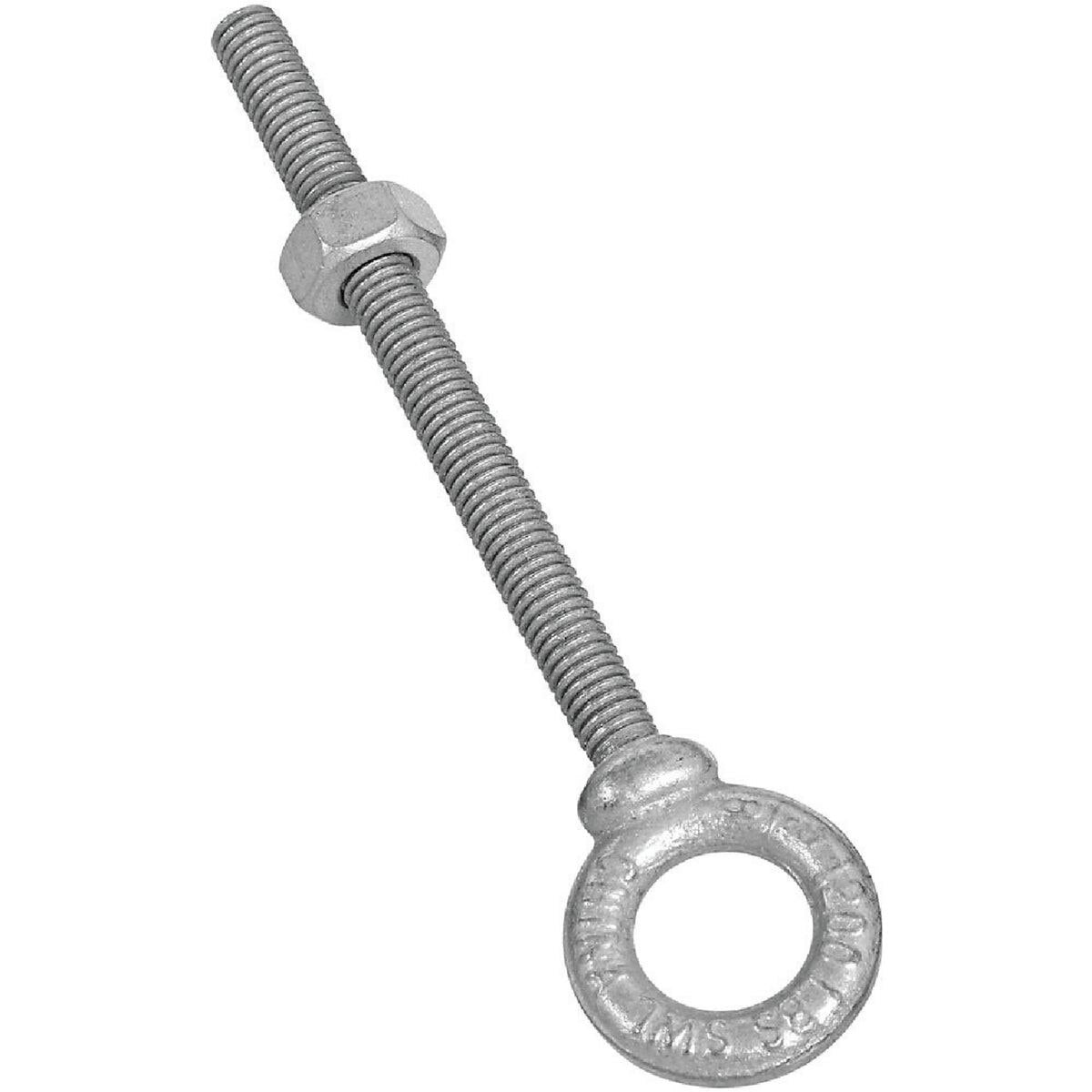 NATIONAL MARKER National Marker N245134 Galvanized Eye Bolt 3/8x4.5 in