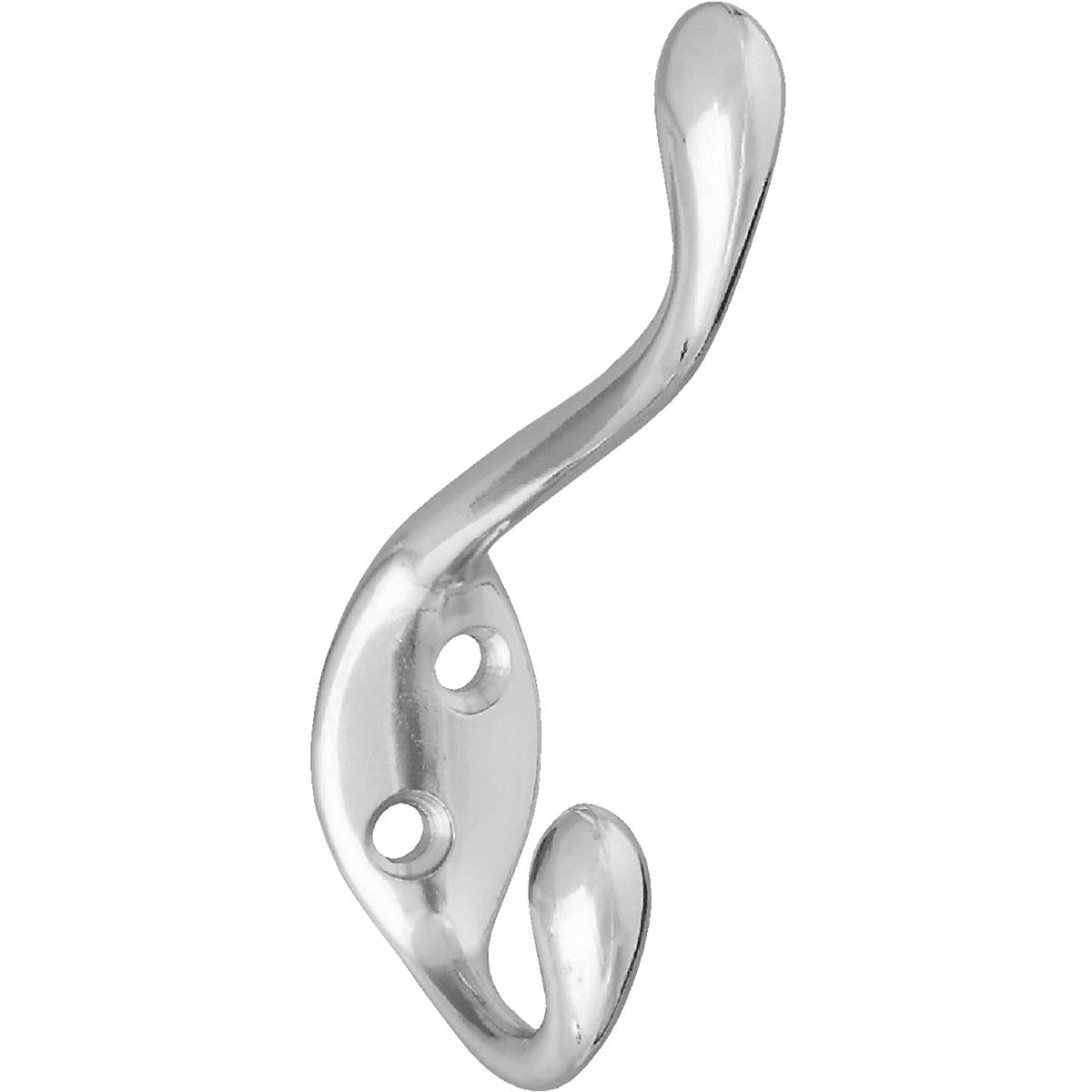NATIONAL MARKER National Marker N248252 Nickel Wardrobe Hook