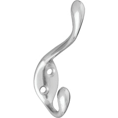 NATIONAL MARKER National Marker N248252 Nickel Wardrobe Hook