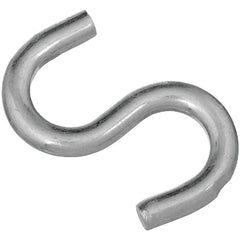 NATIONAL MARKER National Marker N273433 Heavy Open S Hook 2.5 in Zinc