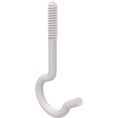 NATIONAL MARKER National Marker N274928 White Ceiling Hook 2.5 in 3 Pack