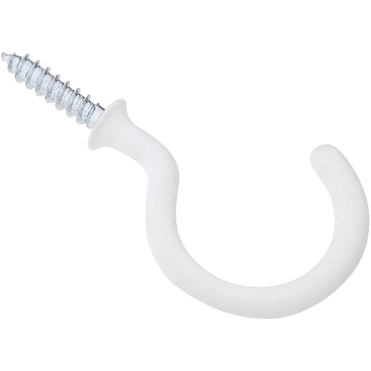 NATIONAL MARKER National Marker N248450 Vinyl Cup Hook 1.5 in White 2pk