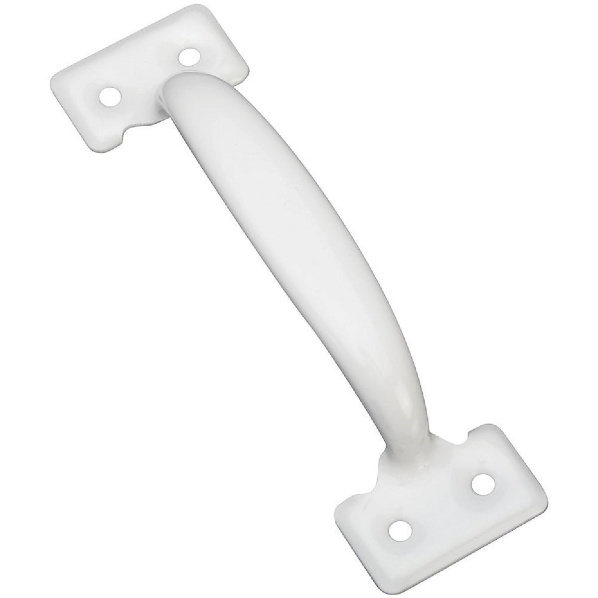 NATIONAL MARKER National Marker N248427 White Utility Door Pull 5.75 in Steel