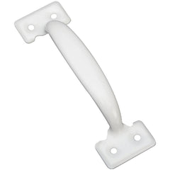 NATIONAL MARKER National Marker N248427 White Utility Door Pull 5.75 in Steel