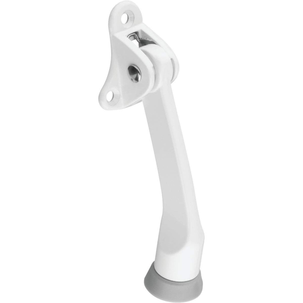 NATIONAL MARKER National Marker N248435 Kickdown Door Holder 4 in White