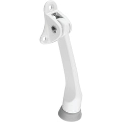 NATIONAL MARKER National Marker N248435 Kickdown Door Holder 4 in White