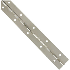 NATIONAL MARKER National Marker N265389 Continuous Hinge 1.5x12 in Steel