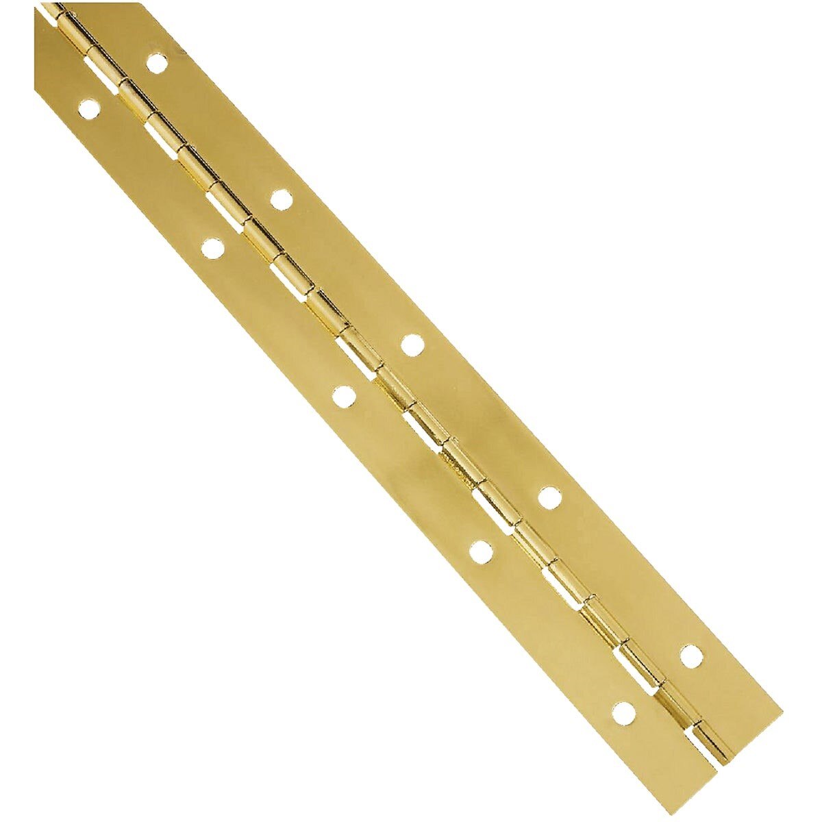 NATIONAL MARKER National Marker N265363 Continuous Hinge 1.5x12 in Brass