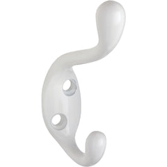 NATIONAL MARKER National Marker N266049 Heavy-duty Wardrobe Hook White