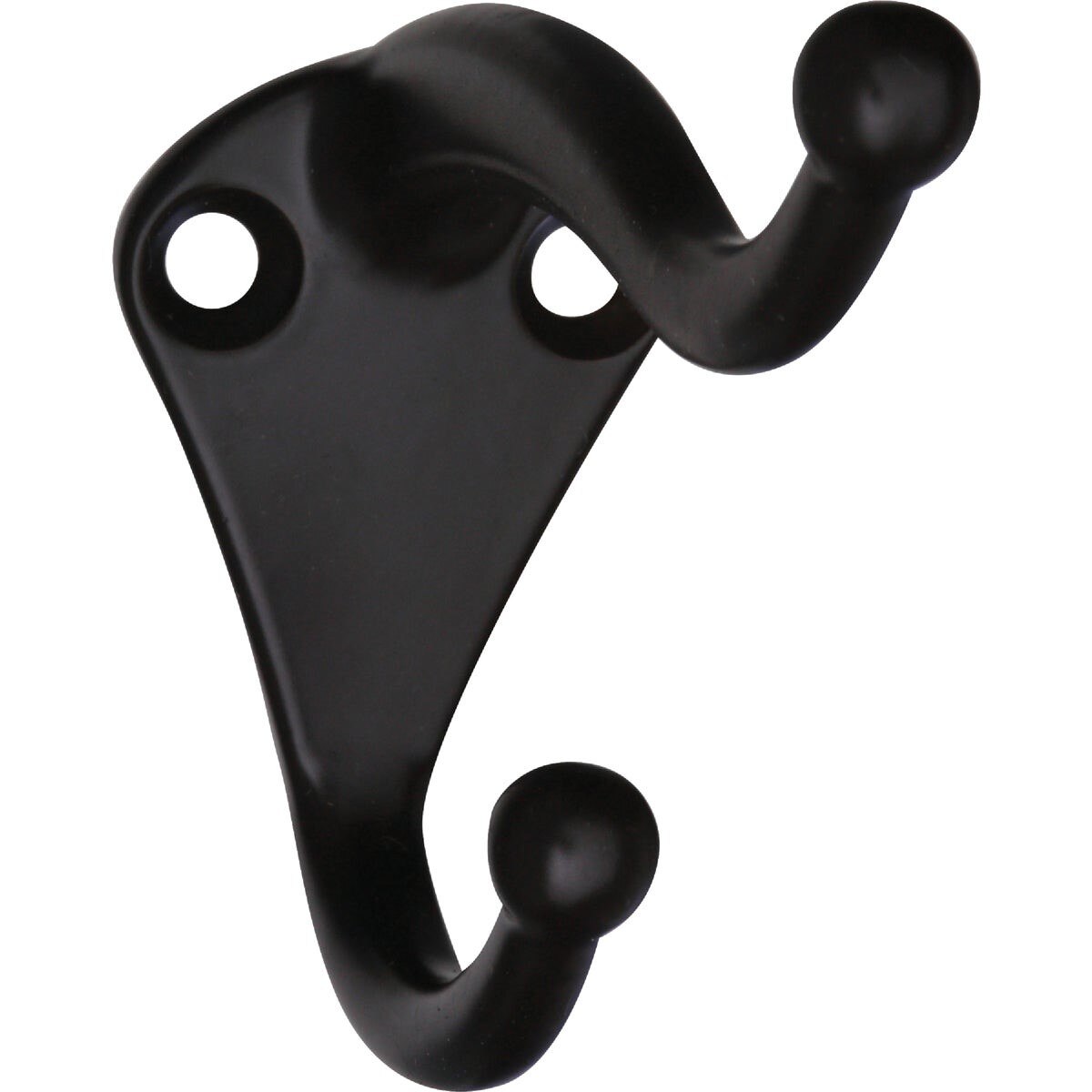NATIONAL MARKER National Marker N330761 Oil Rubbed Bronze Wardrobe Hook 2pk