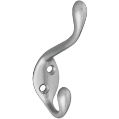 NATIONAL MARKER National Marker N331082 Satin Nickel Wardrobe Hook