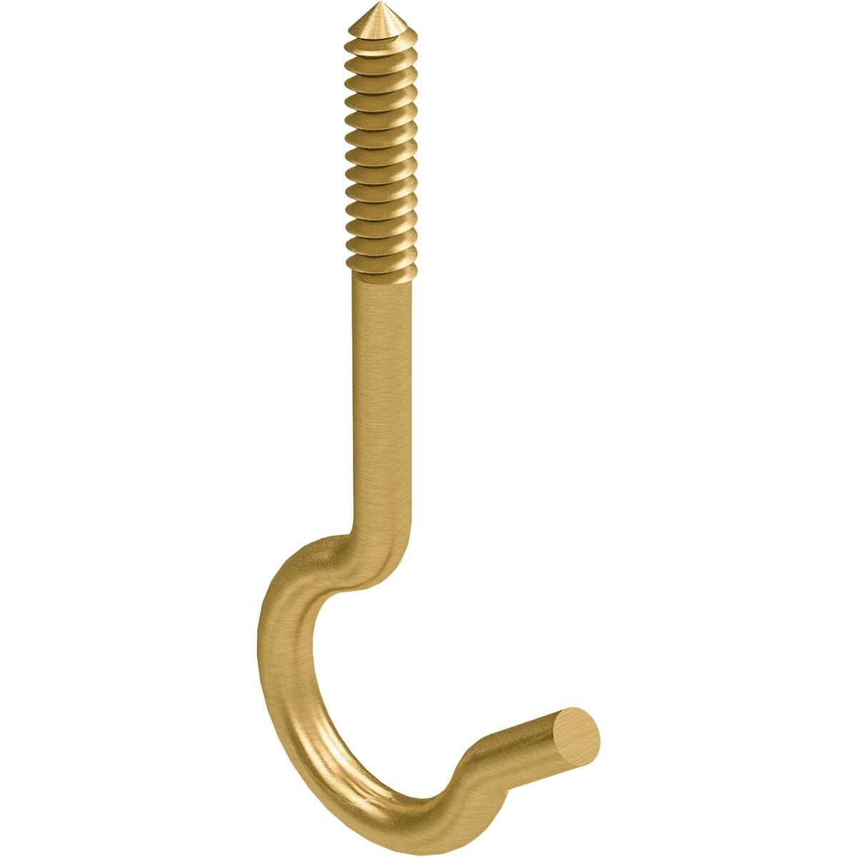 NATIONAL MARKER National Marker N274936 Brass Ceiling Hook 2.5 in 3 Pack