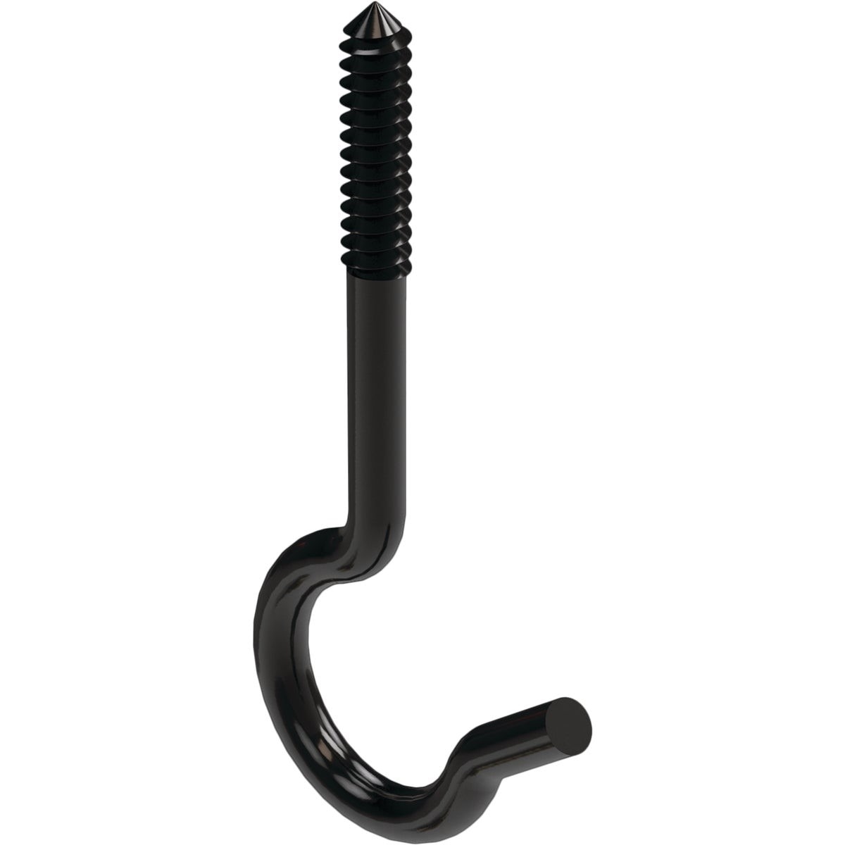 NATIONAL MARKER National Marker N274944 Black Ceiling Hook 2.5 in 3 Pack