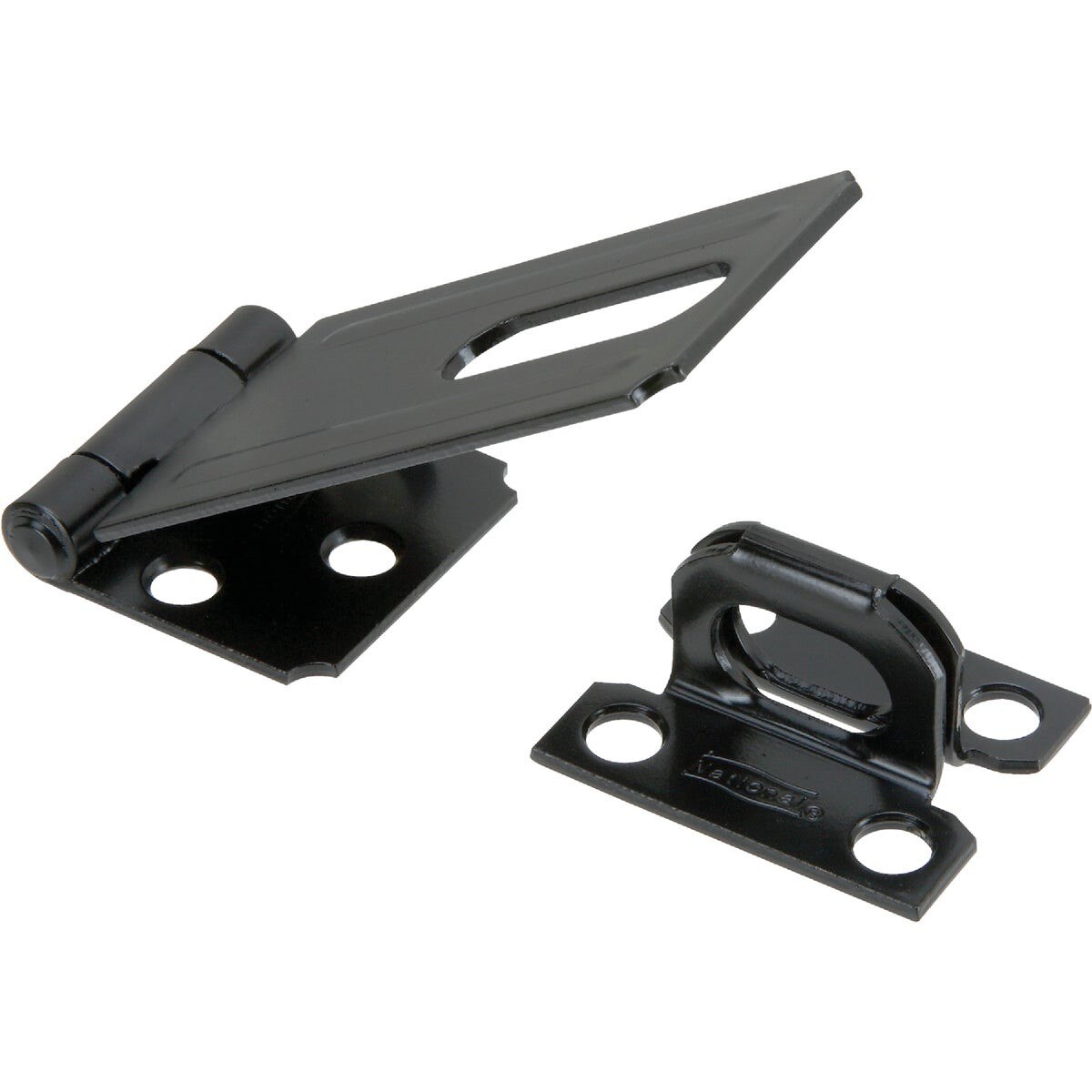 NATIONAL MARKER National Marker N305953 Non-swivel Safety Hasp Steel