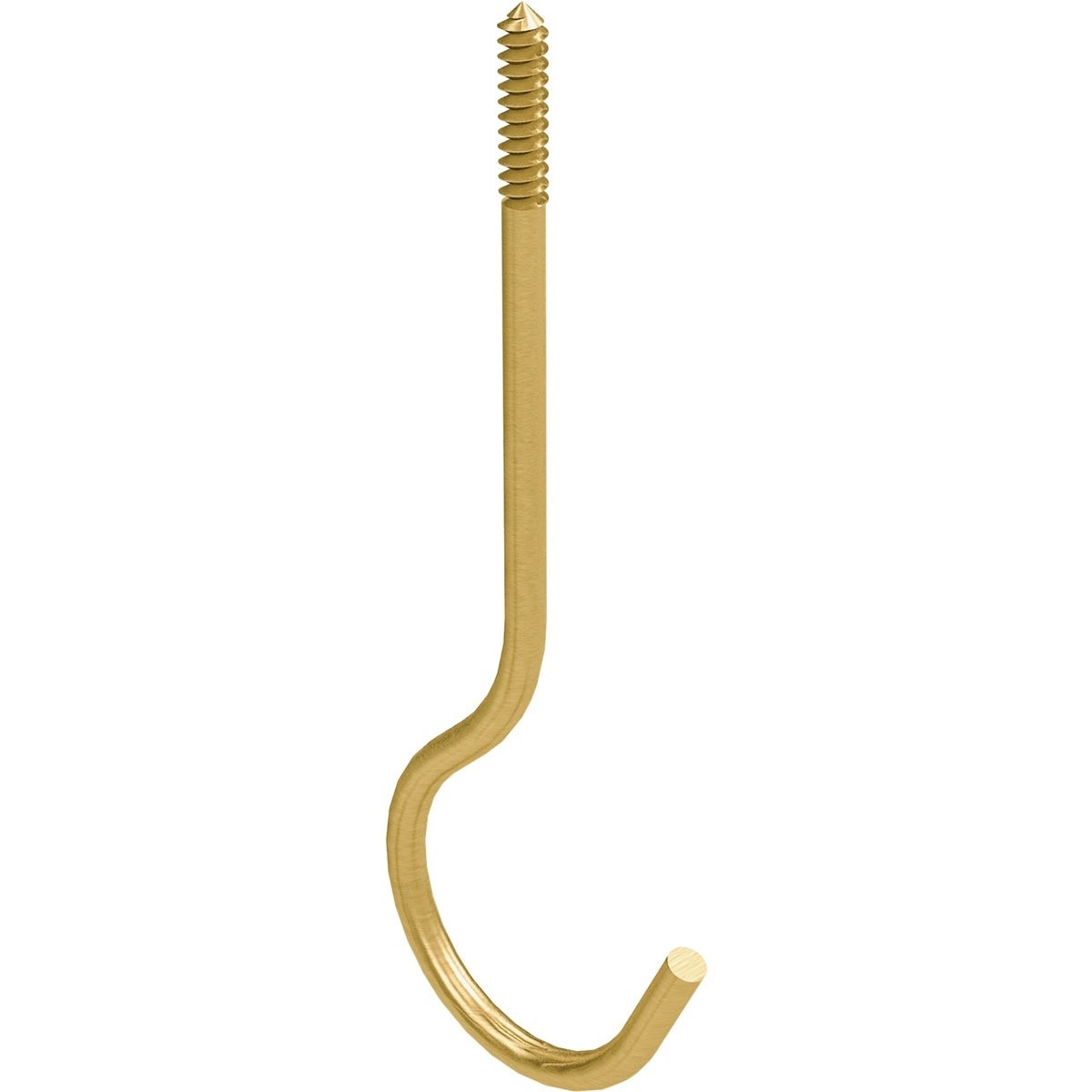 NATIONAL MARKER National Marker N275214 Brass Ceiling Hook 6 Inches