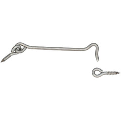 NATIONAL MARKER National Marker N348-425 Hook Eye Bolt 6 Inch