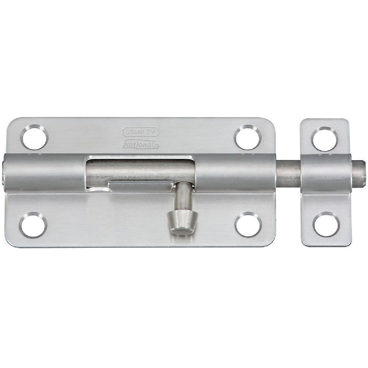 NATIONAL MARKER National Marker N348284 Stainless Steel Door Barrel Bolt