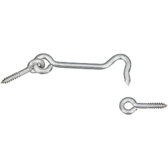 NATIONAL MARKER National Marker N348-409 Stainless Steel Hook Eye Bolt