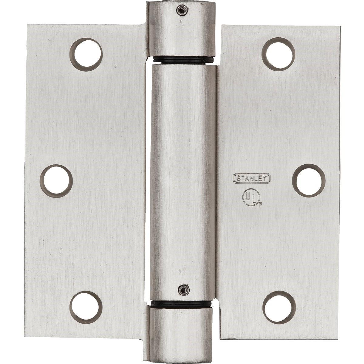 NATIONAL MARKER National Marker N350777 Square Spring Door Hinge 3.5 in