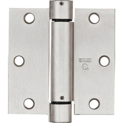 NATIONAL MARKER National Marker N350777 Square Spring Door Hinge 3.5 in