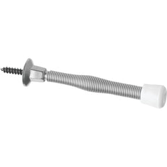 NATIONAL MARKER National Marker N830112 Satin Nickel Spring Door Stop