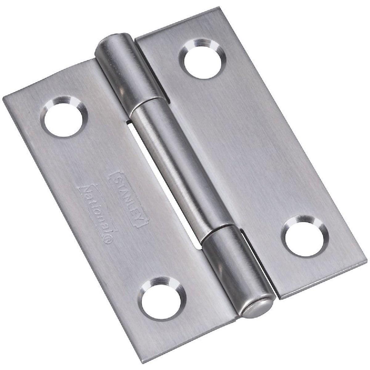 NATIONAL MARKER National Marker N348987 Stainless Steel Tight-pin Hinge 2in 2-pack