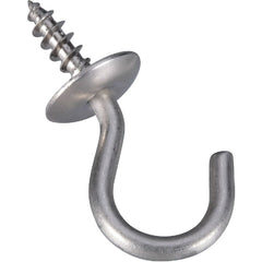 NATIONAL MARKER National Marker N348-433 Stainless Steel Cup Hook 3/4 in