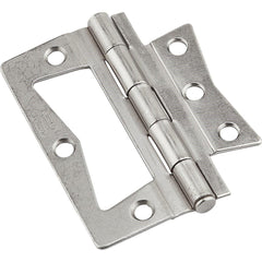 NATIONAL MARKER National Marker N830435 Surface Mount Door Hinge Satin Nickel