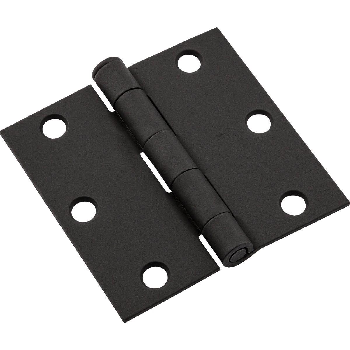 NATIONAL MARKER National Marker N830424 3 in Square Corner Door Hinge