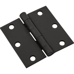 NATIONAL MARKER National Marker N830424 3 in Square Corner Door Hinge